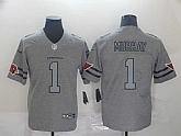 Nike Cardinals 1 Kyler Murray 2019 Gray Gridiron Gray Vapor Untouchable Limited Jersey,baseball caps,new era cap wholesale,wholesale hats